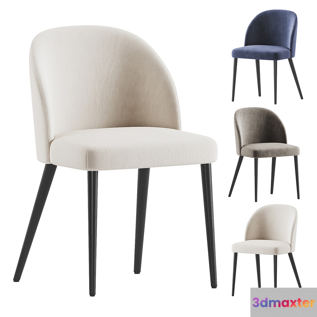 Ashville Chair by Cazarina 3D Max