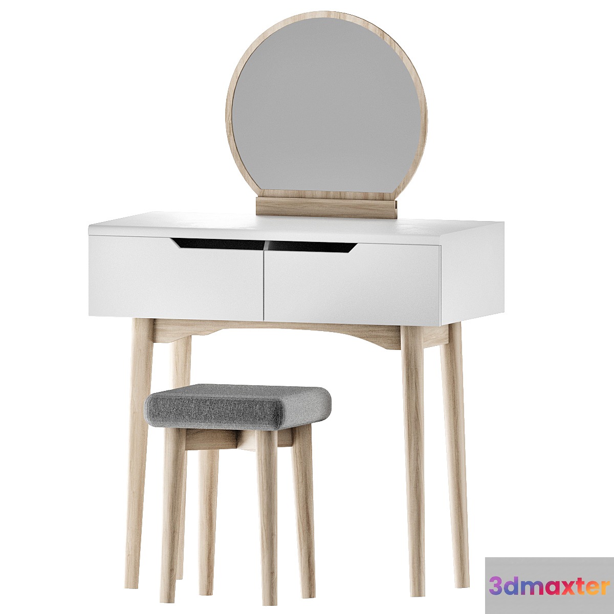 Gaga dressing table 3D Max
