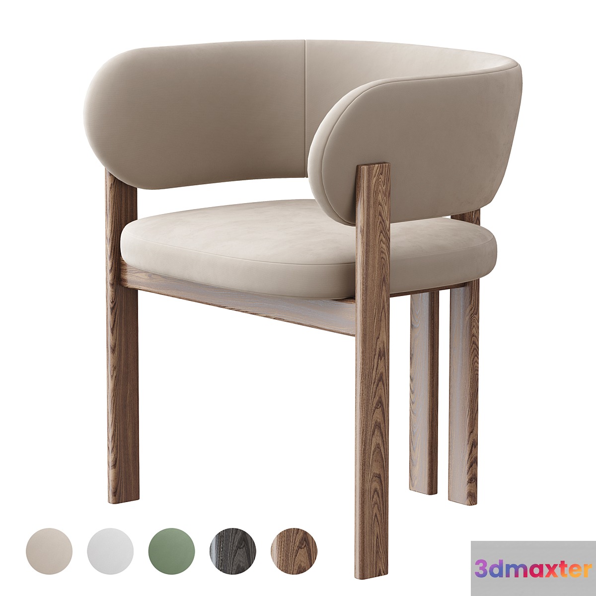BAY Chair Nature Design 3D Max