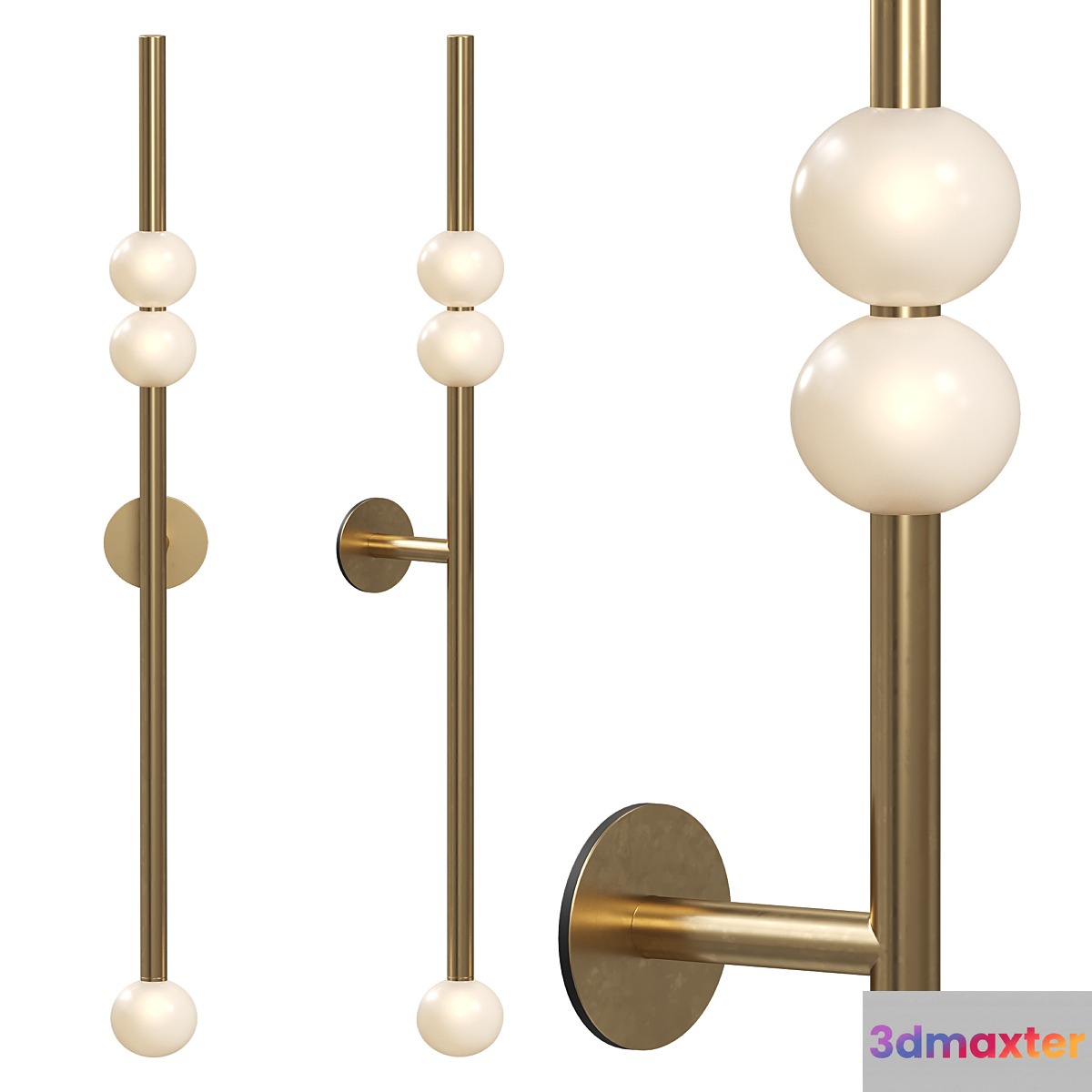 Auhaus Sconce by Giffin Design 3D Max