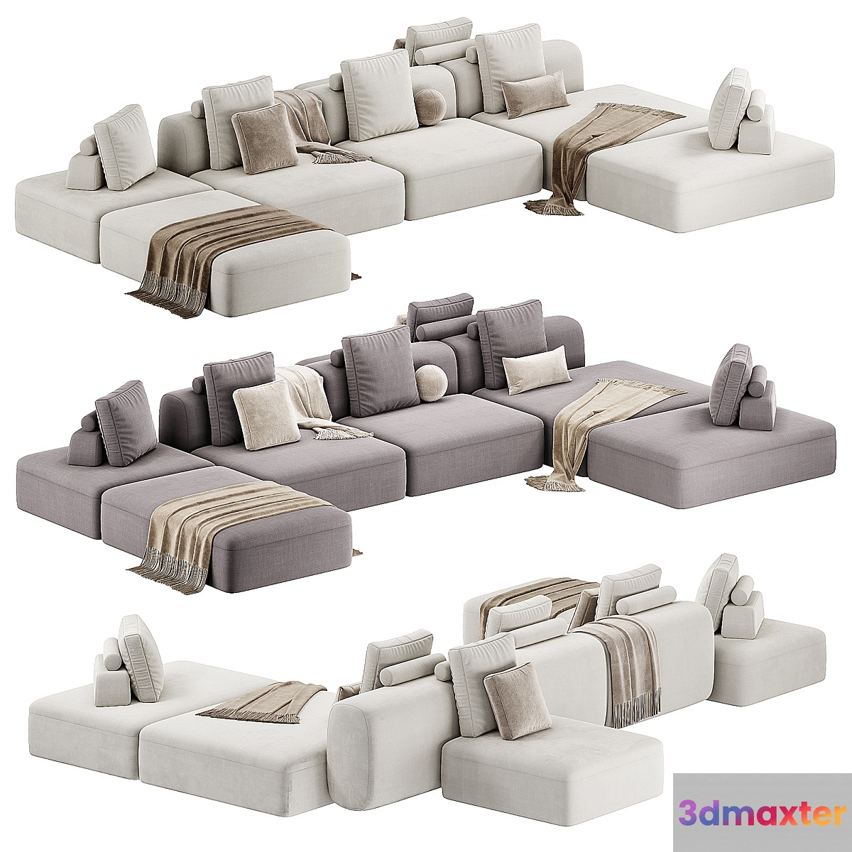 Cooper Sofa By Gianfranco Frigerio 3D Max