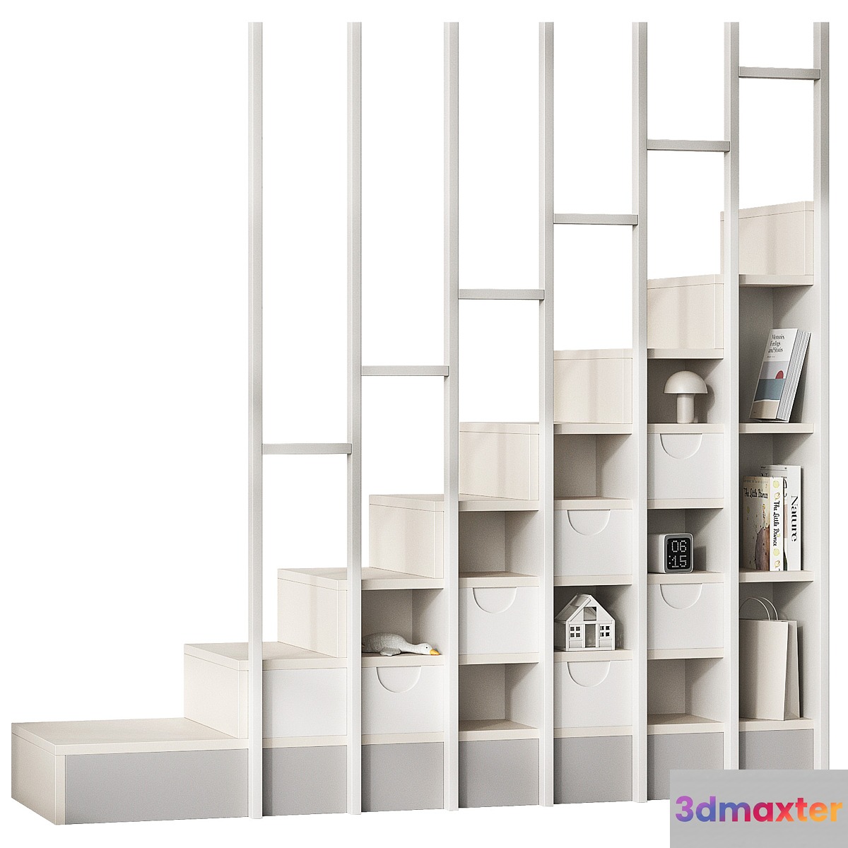 Wardrobe ladder for children's room