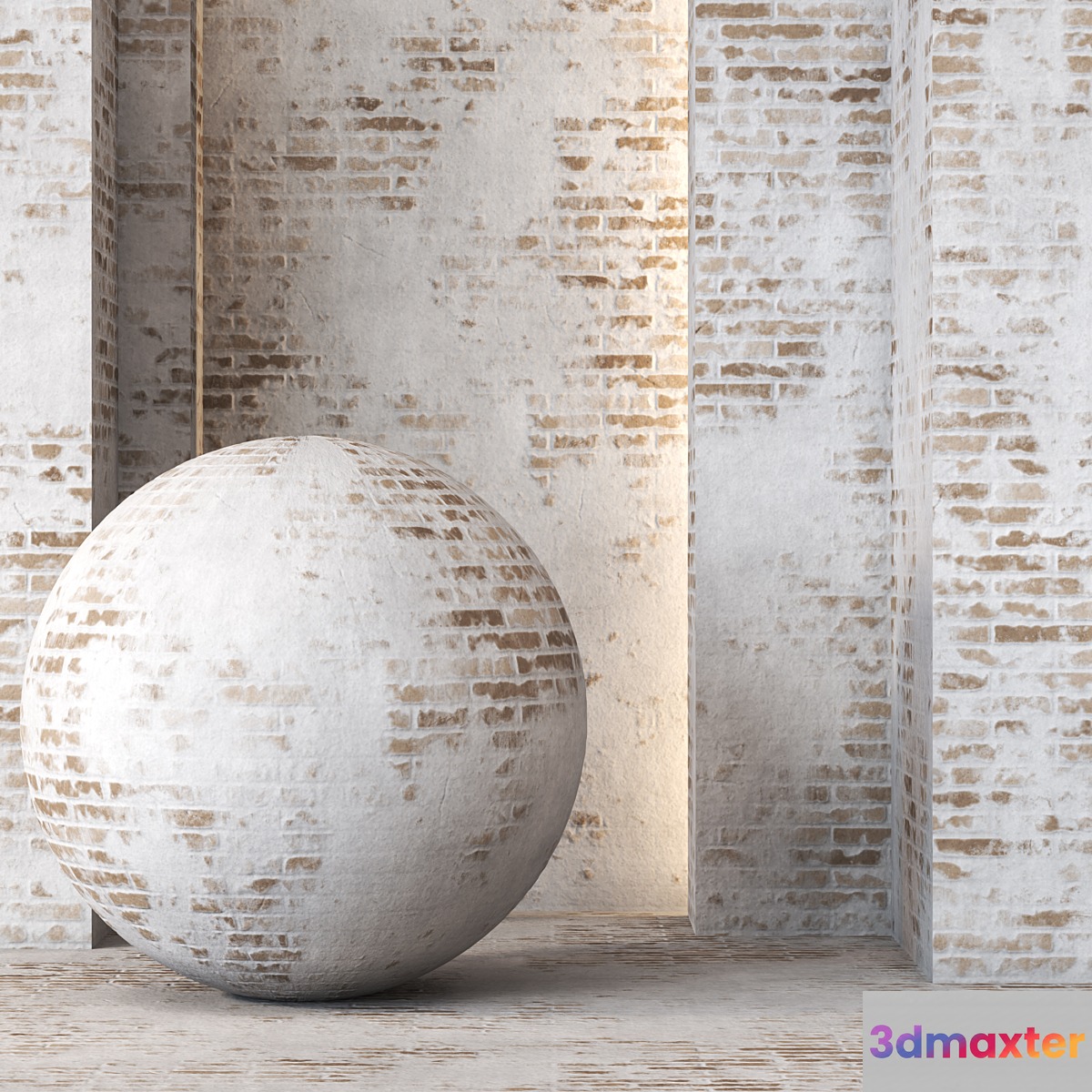 Rustic Brick Texture 4K - Seamless 3D Max
