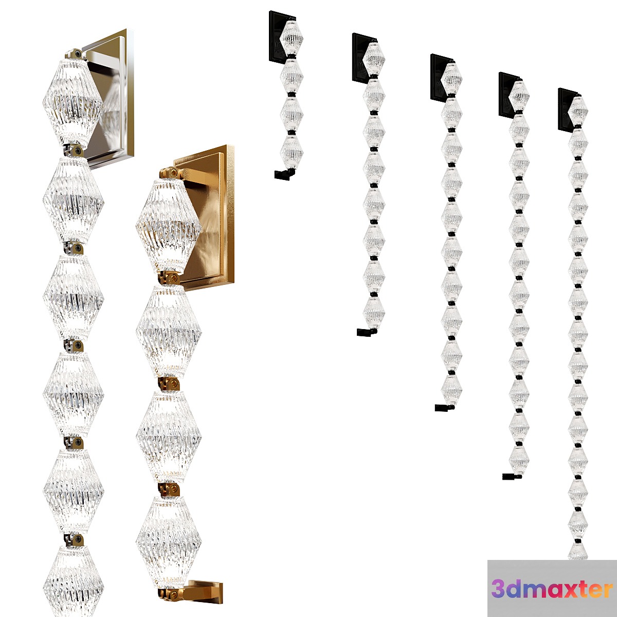 COLLIER wall sconce collection 3D Max