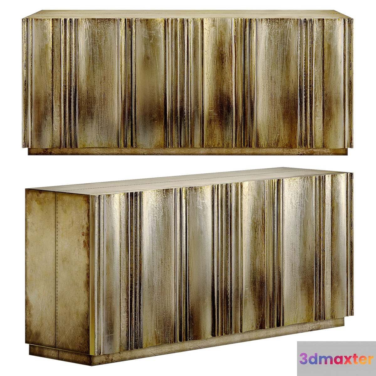 Bernhardt Interiors Winston Credenza Dresser 3D Max