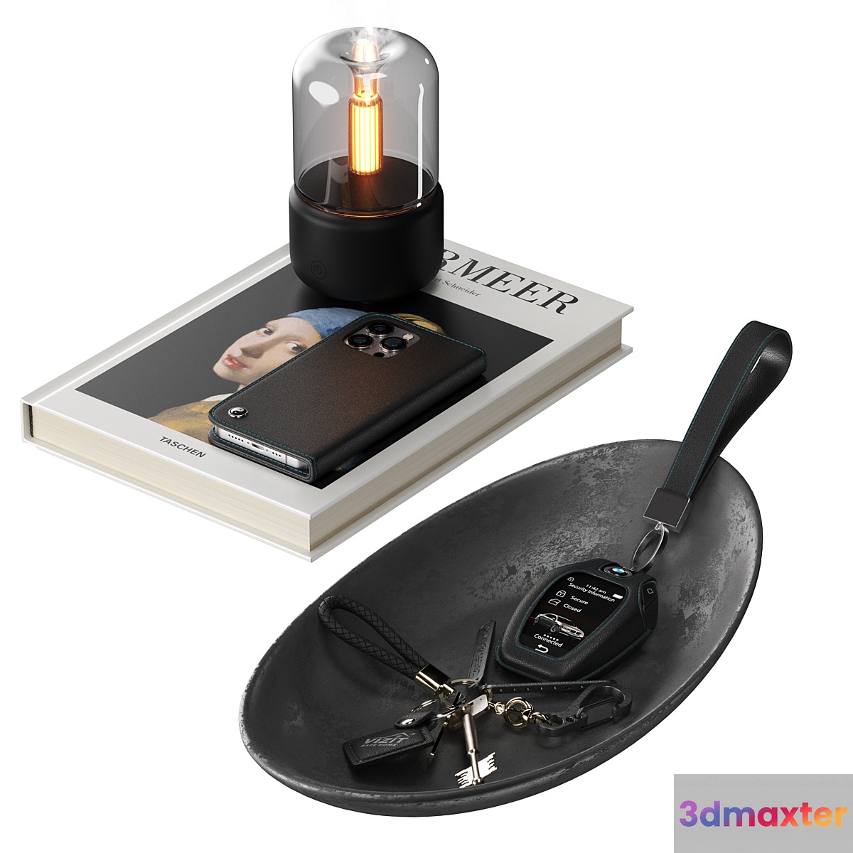 Decorative set with keys
