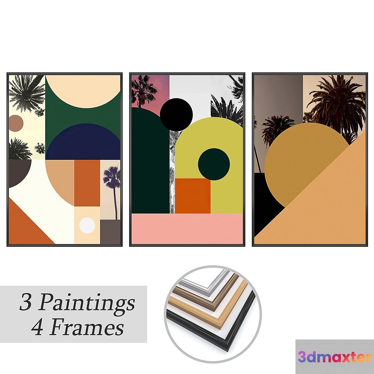 paintings 3D Max