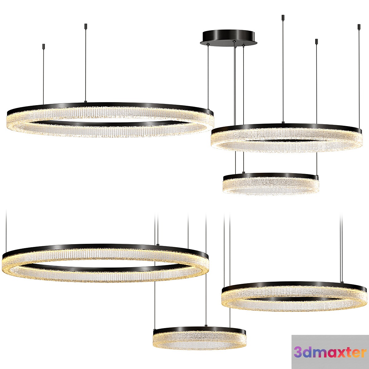 Lampatron CELLA COMBO pendant light 3D Max