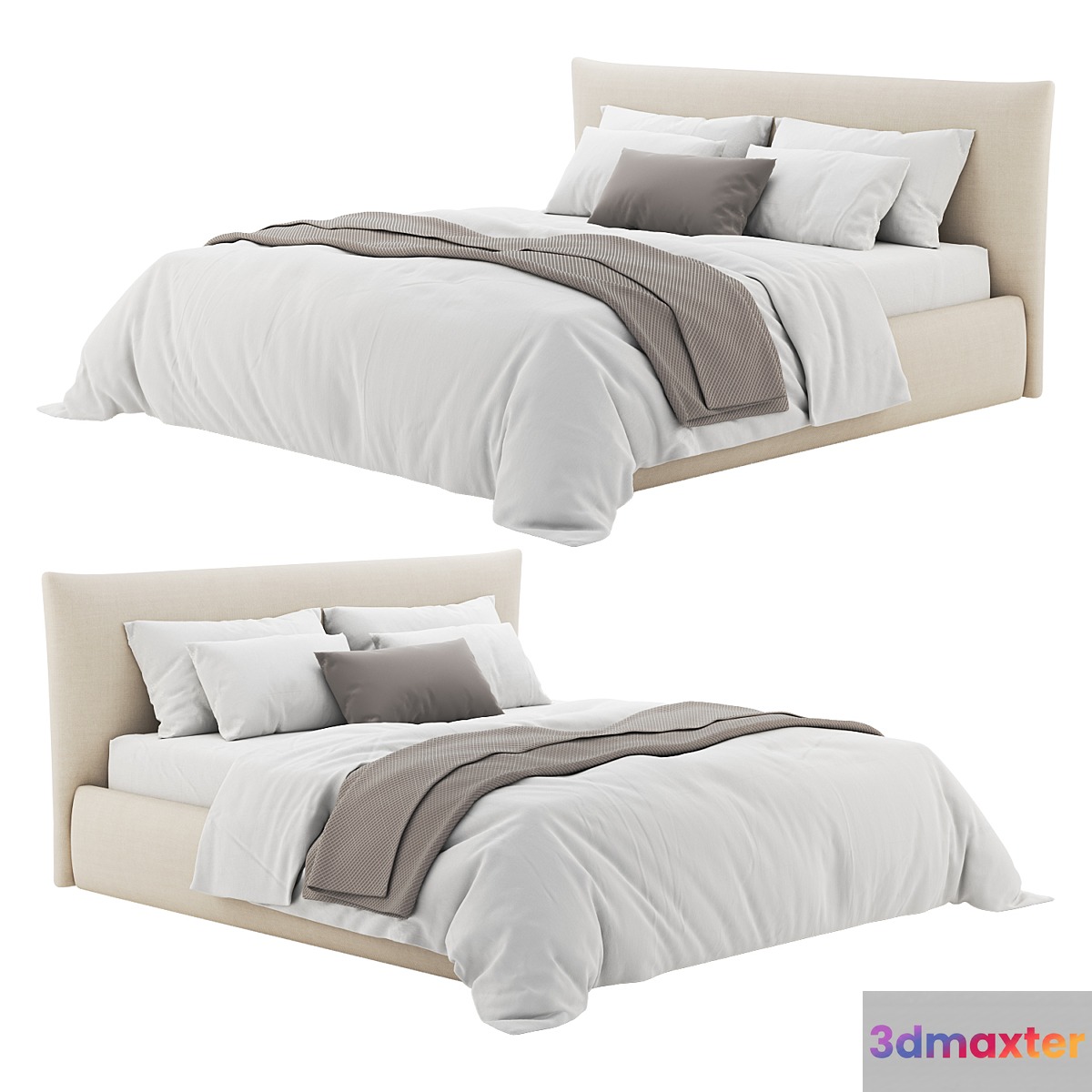 bed Benedetto 3D Max
