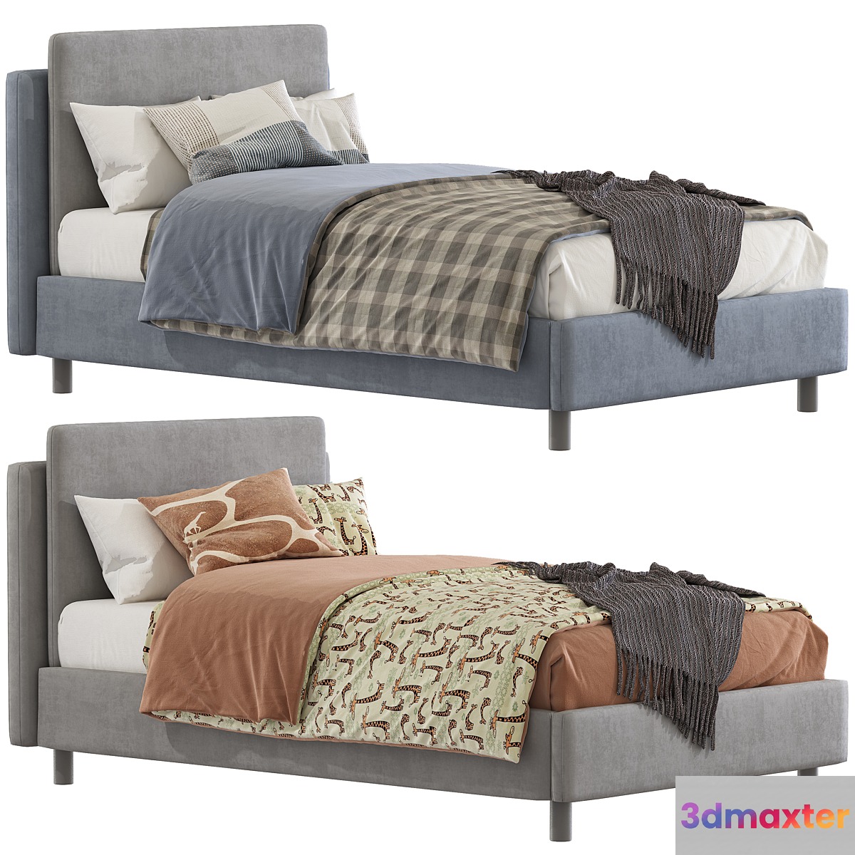 Bed FRICK BASSO 383 3D Max