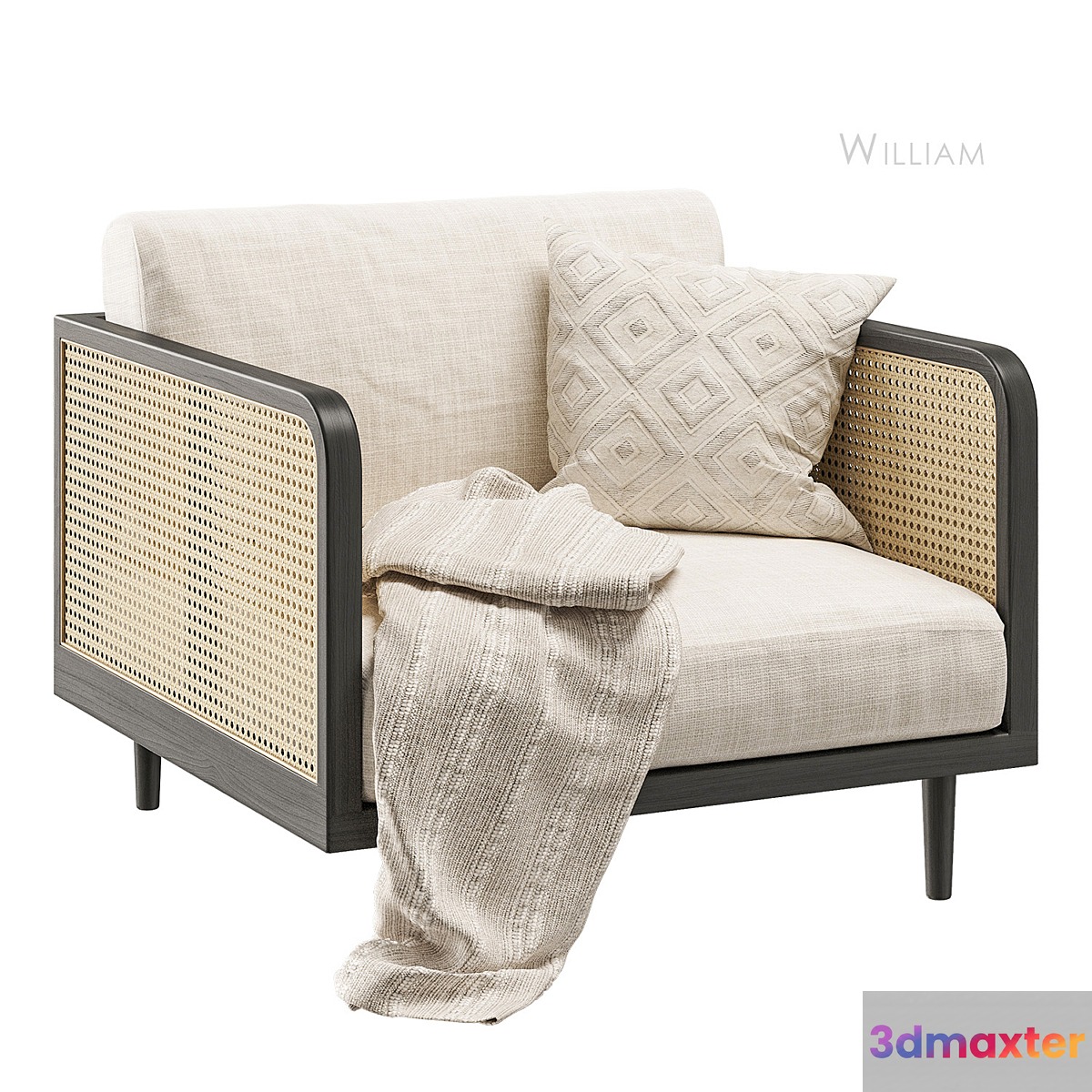 William Cosmo armchair 3D Max