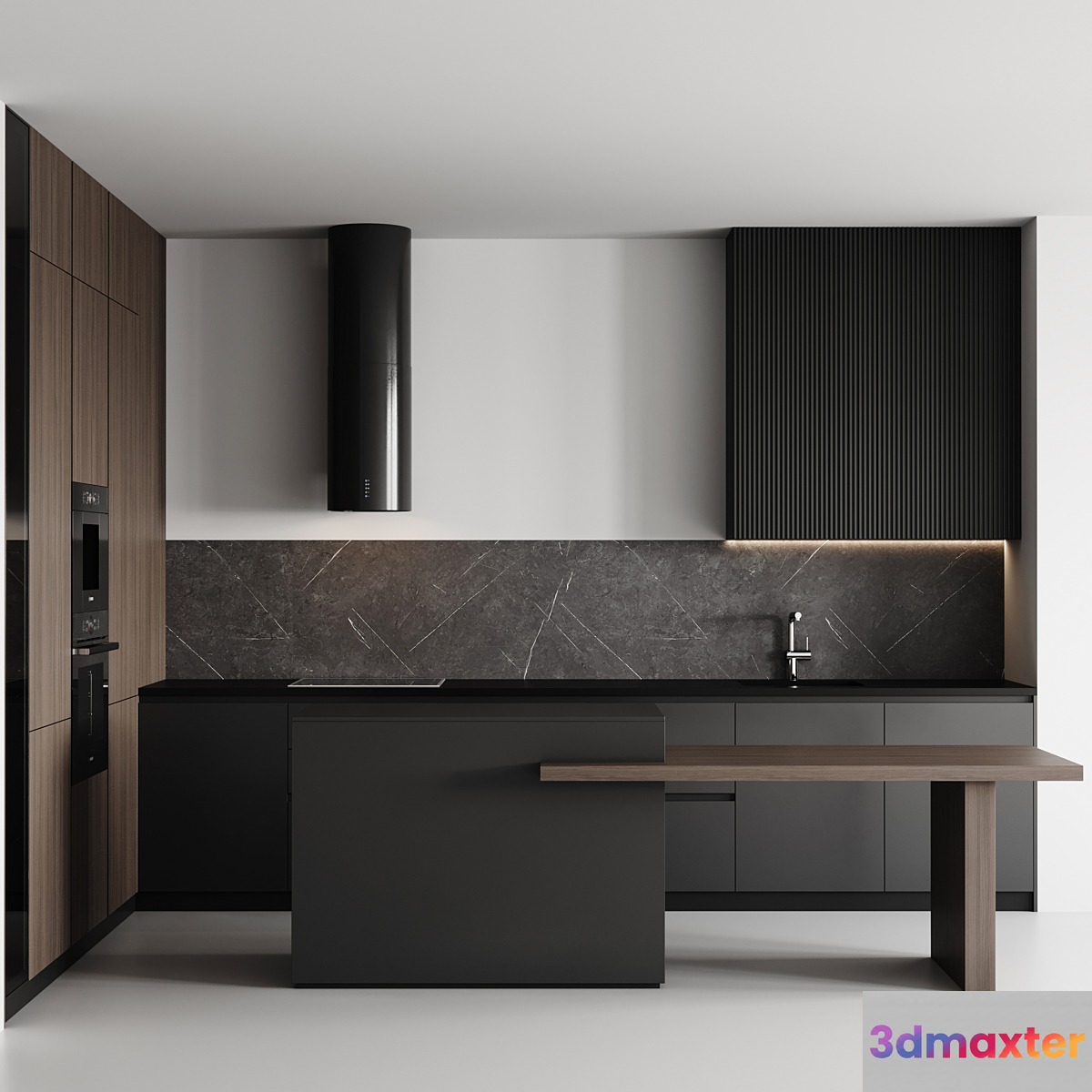 kitchen modern-033 3D Max