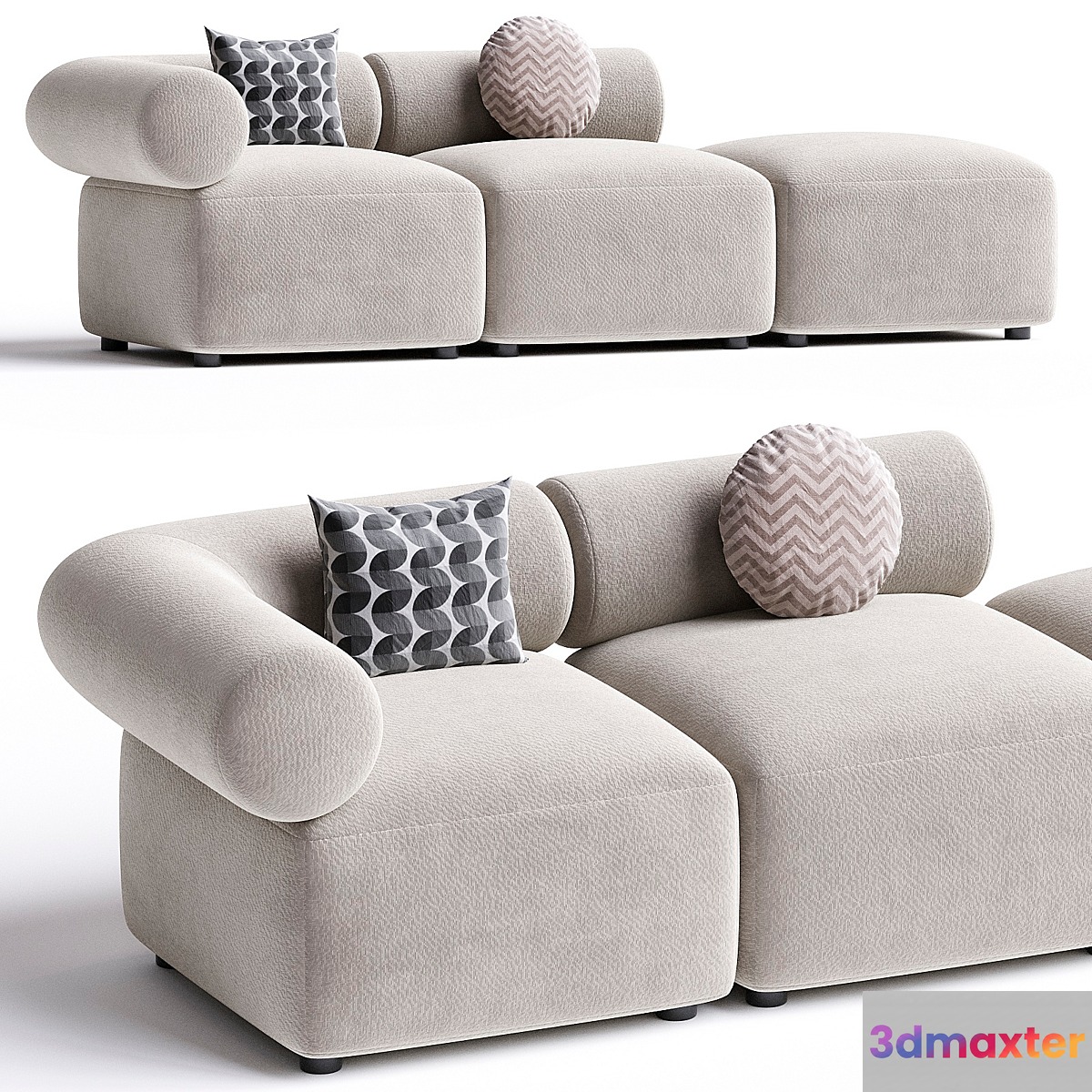 OFFO | Modular sofa by annud 3D Max