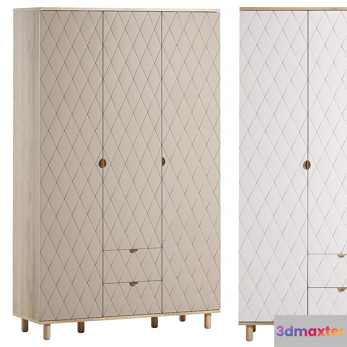 Tejons Swing Wardrobe 3D Max