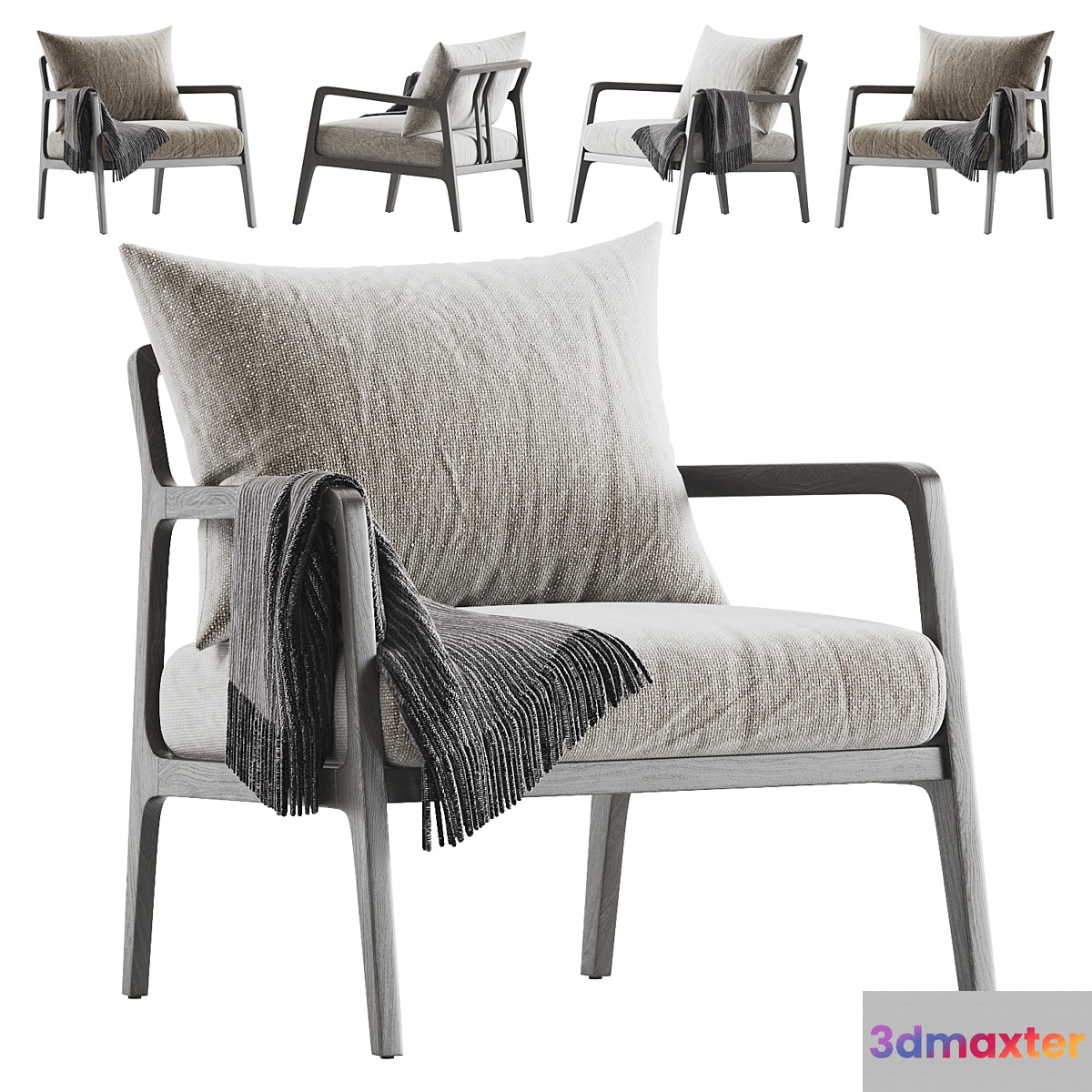 Palm Armchair 3D Max