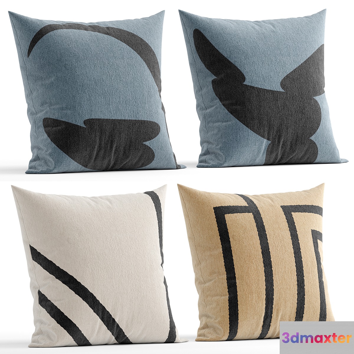 decorative pillow 13 - No.2 3D Max