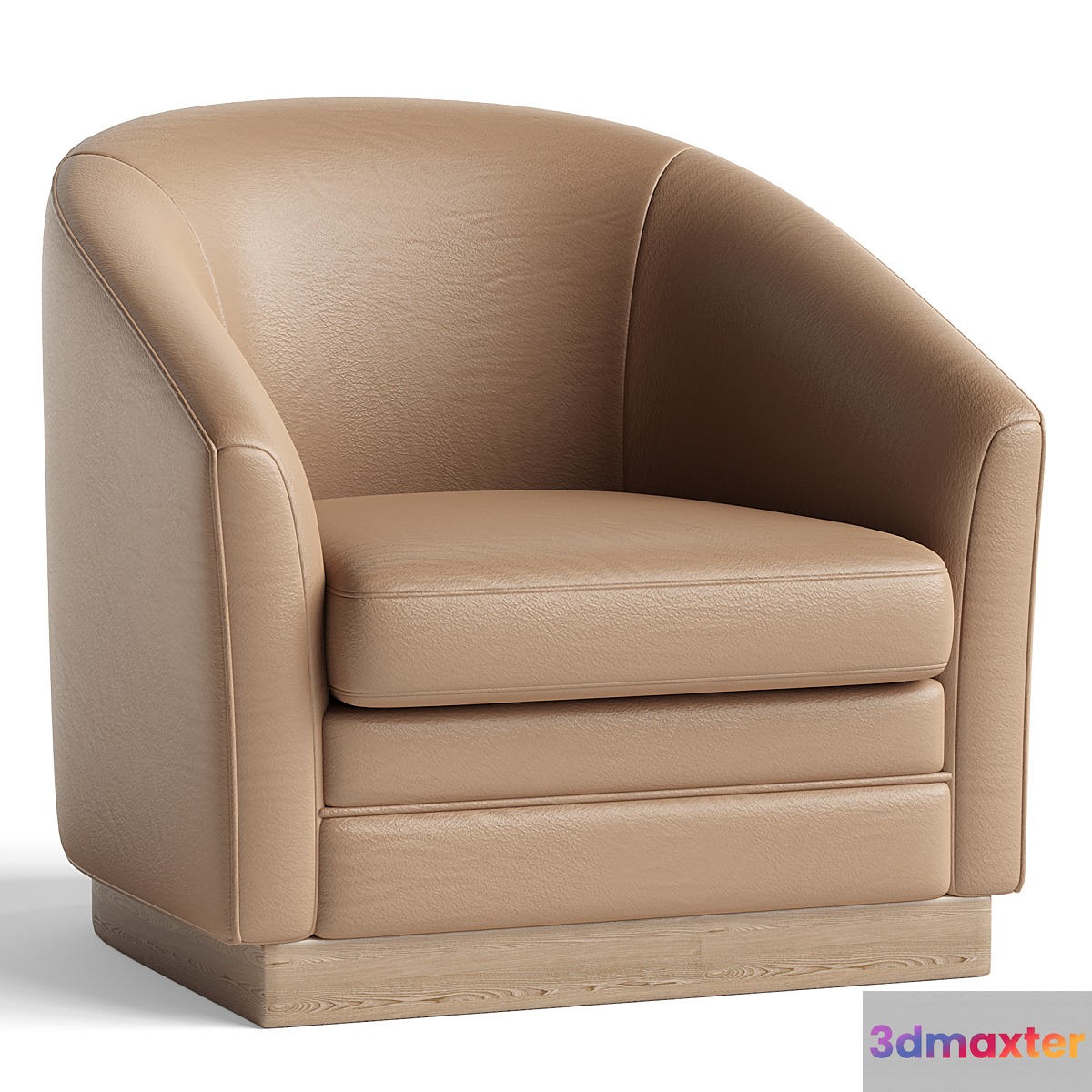 Classic Tub Armchair 3D Max