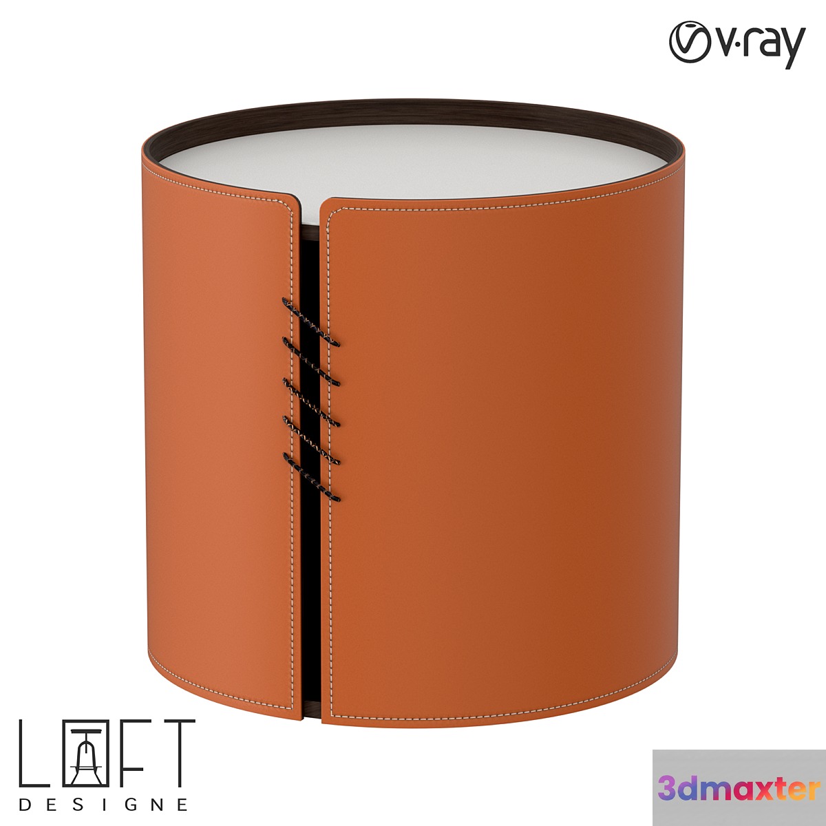 Coffee table LoftDesigne 60854 model 3D Max
