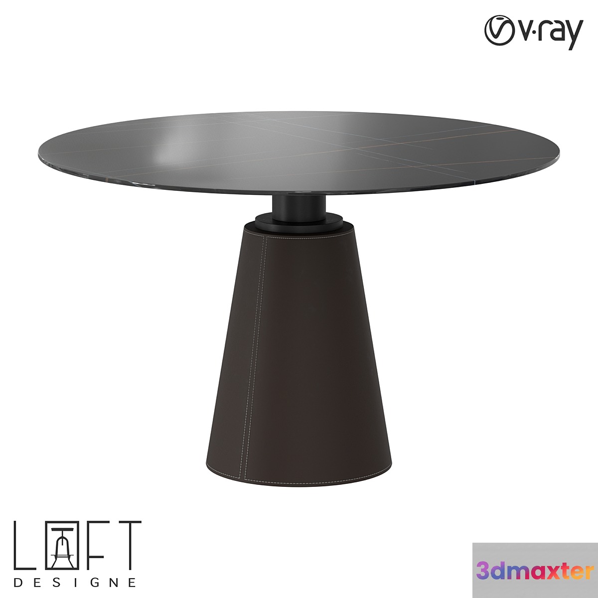 Table LoftDesigne 60856 model 3D Max