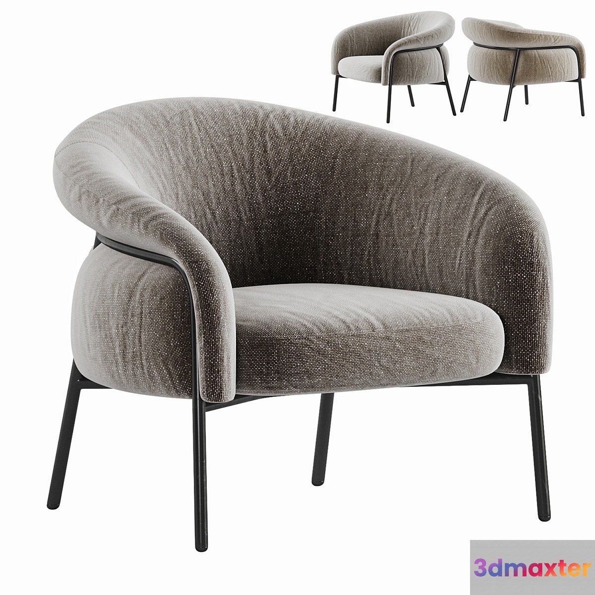 Belly Armchair 3D Max
