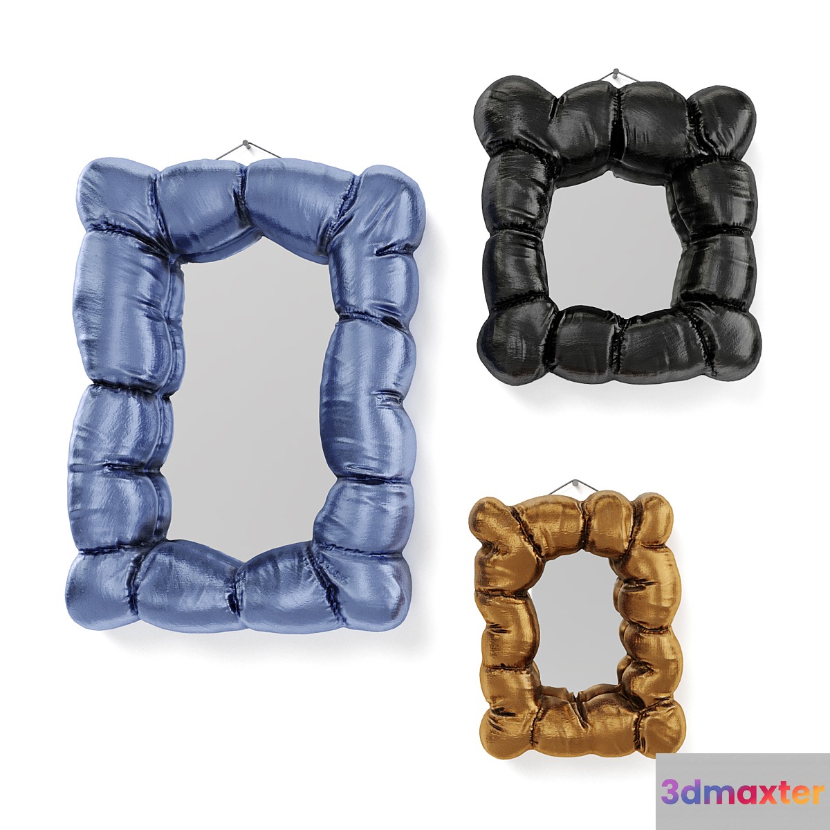 Kelly Wearstler off the wall mirrors 3D Max