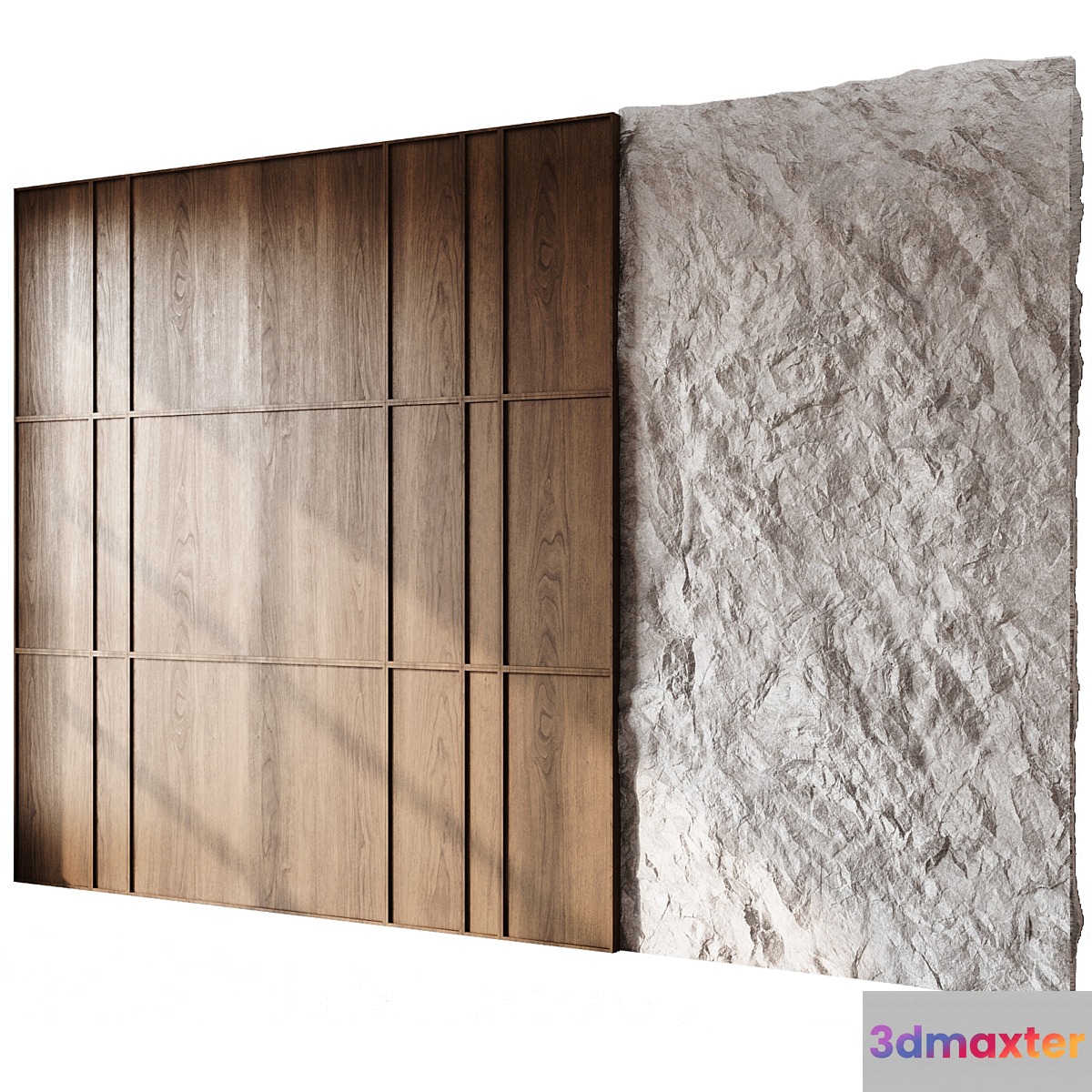 Headboard 3d Wall Panel 09 3D Max