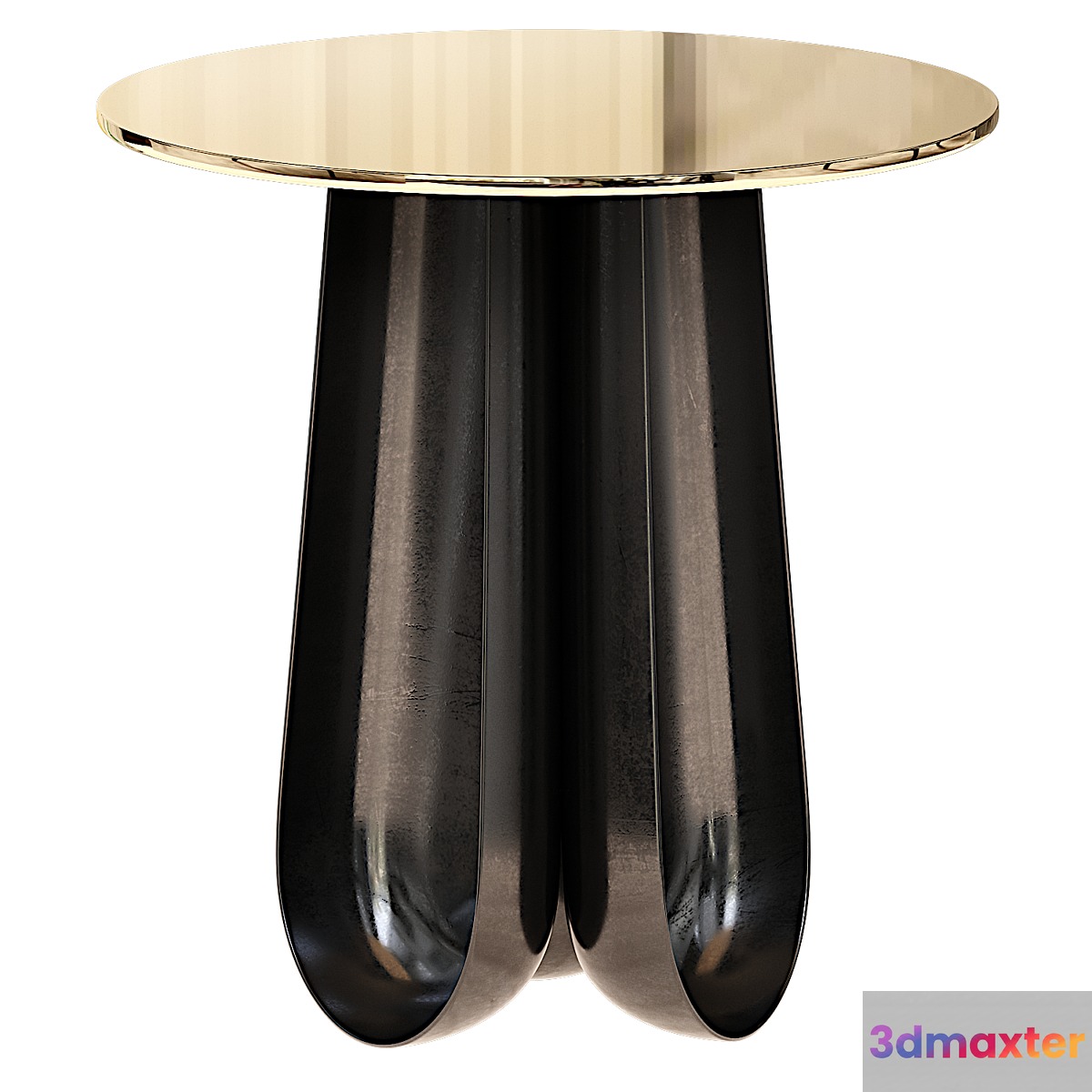 Dress Up Side Table Bronze 3D Max