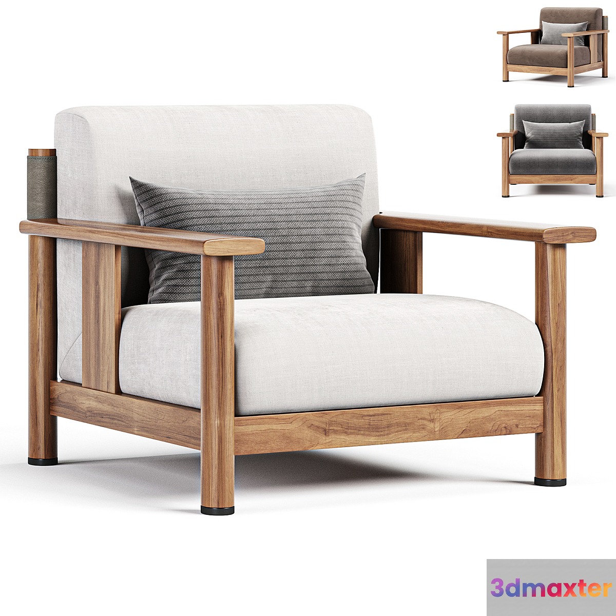 Ketch Poliform Armchair 3D Max