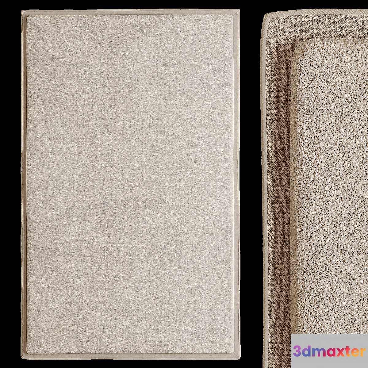 Studioilse Tufted Rug 3D Max