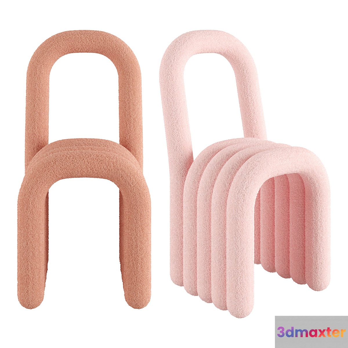 Creative Cashmere Chair 3D Max