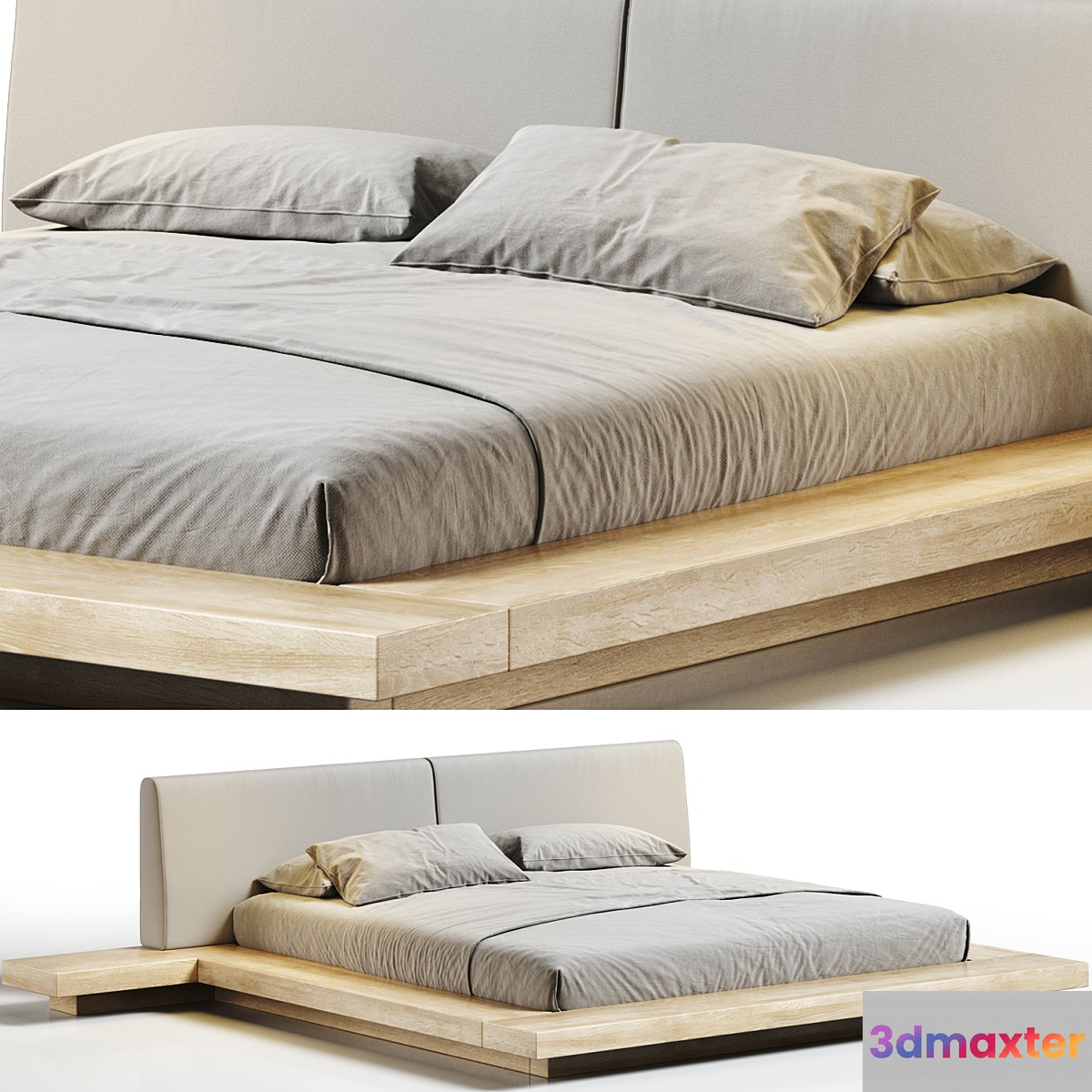 Modloft Worth Bed 3D Max