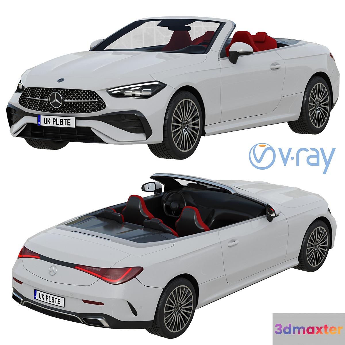 Mercedes-Benz CLE Cabriolet 3D Max