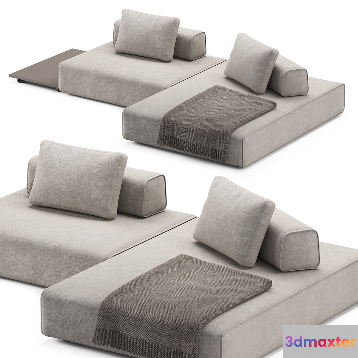 LEMAMOBILI NIVEAUX sofa 02 - No.2 3D Max