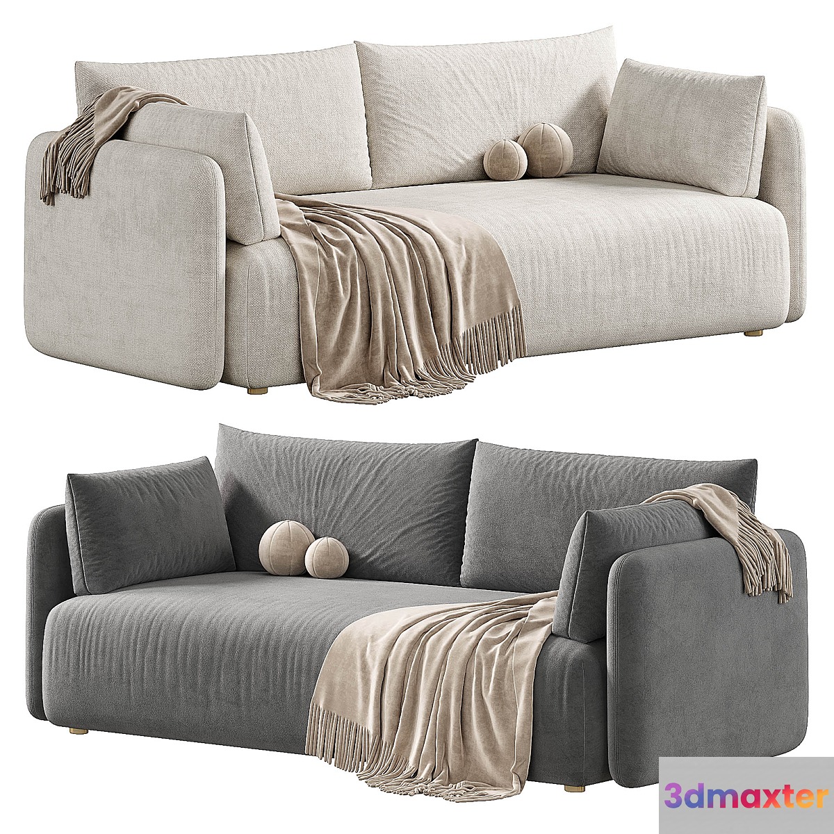 Offset Sofa 3D Max