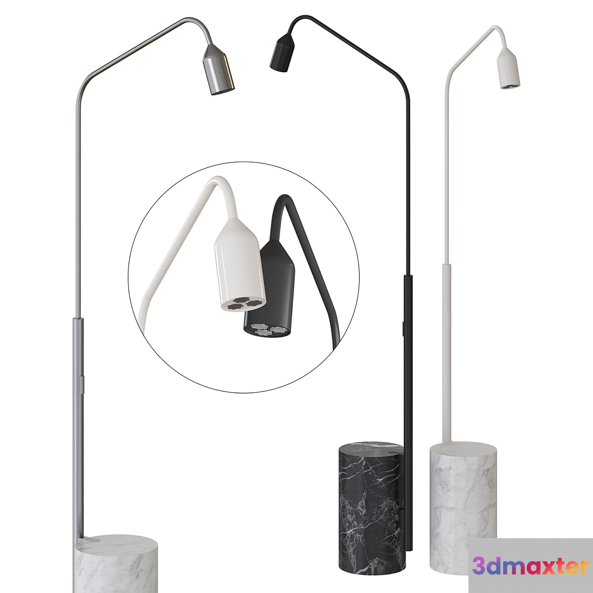 FIMA Carlo Frattini MARMOREA | garden shower 3D Max