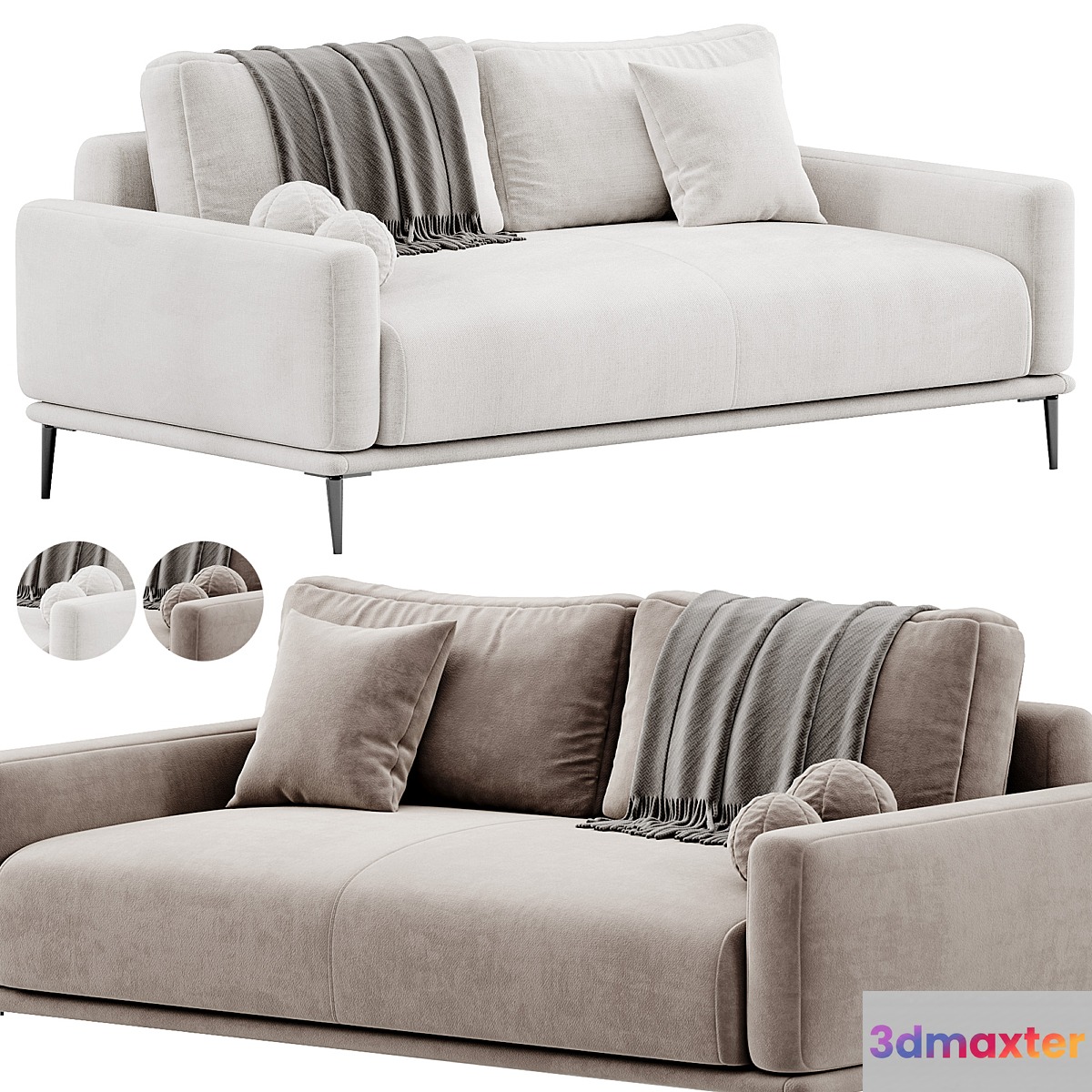 ALFIL Sofa By Lebom 3D Max