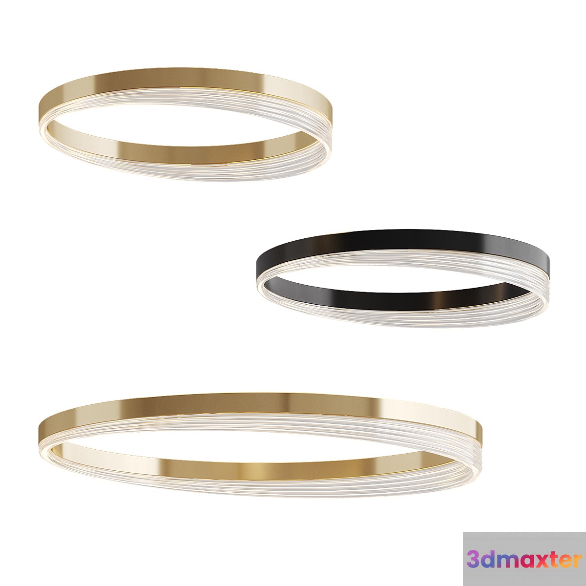 Ceiling lamp LIGO 3D Max