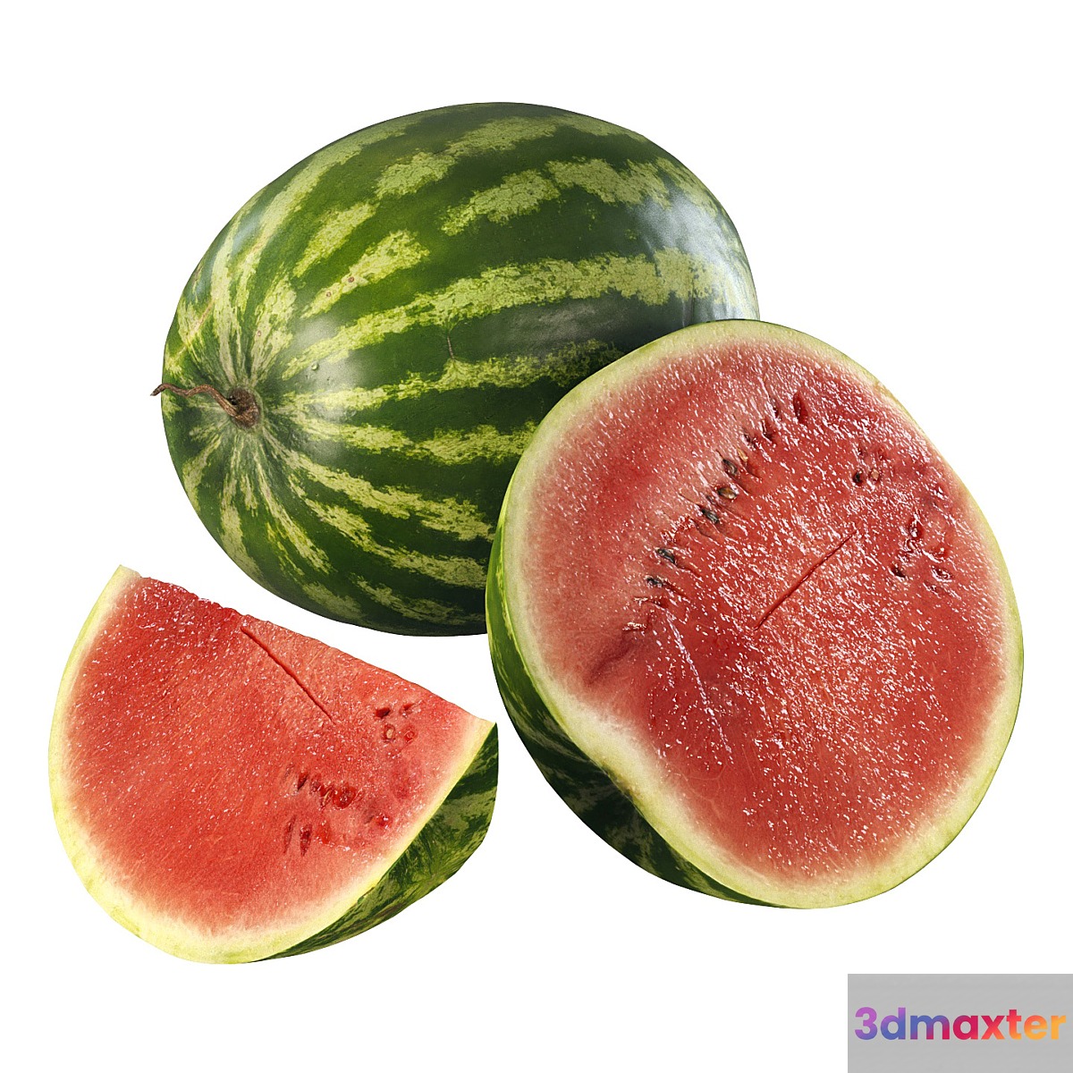 4k watermelon - No.2 3D Max