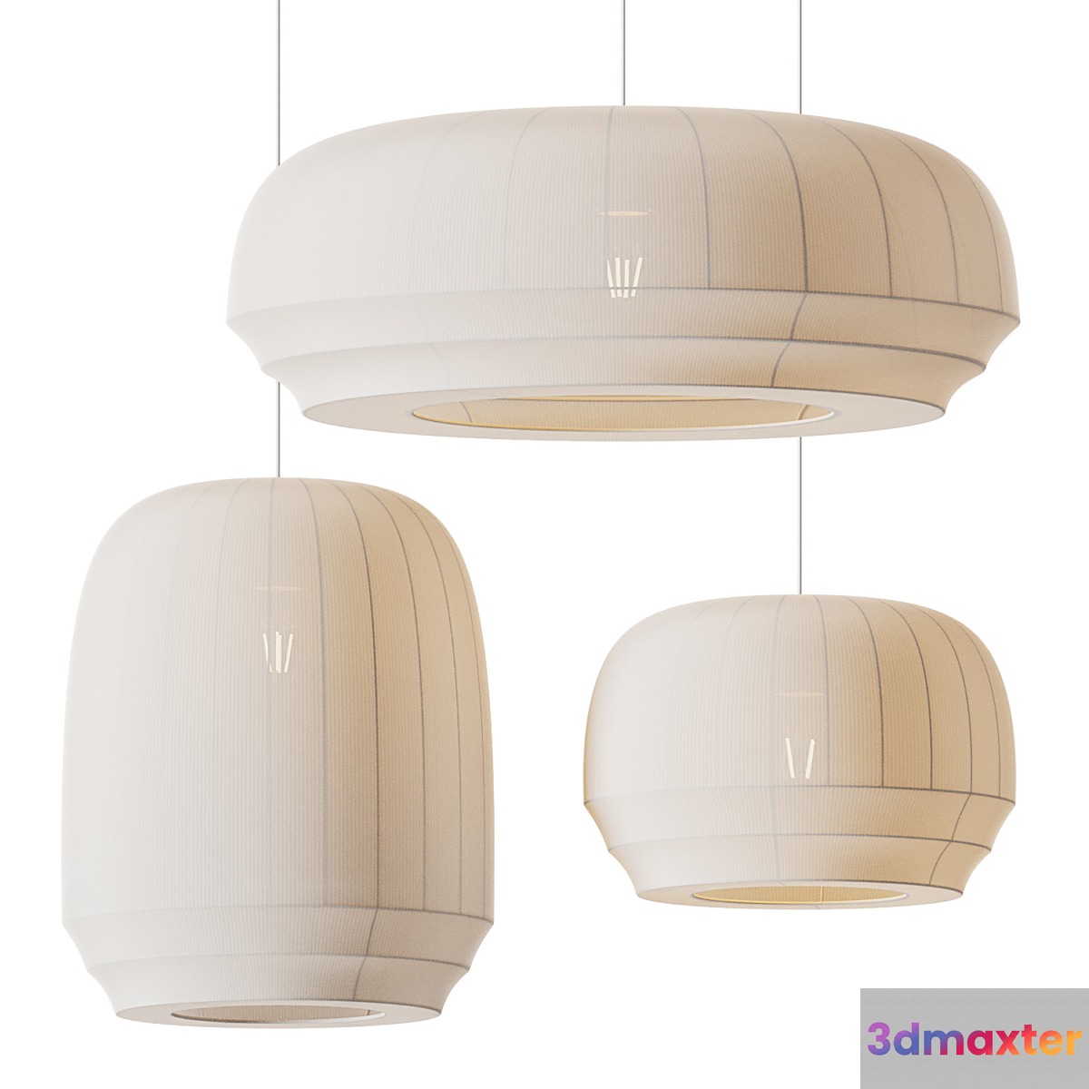 Tradition Pendant Lamps - No.2 3D Max