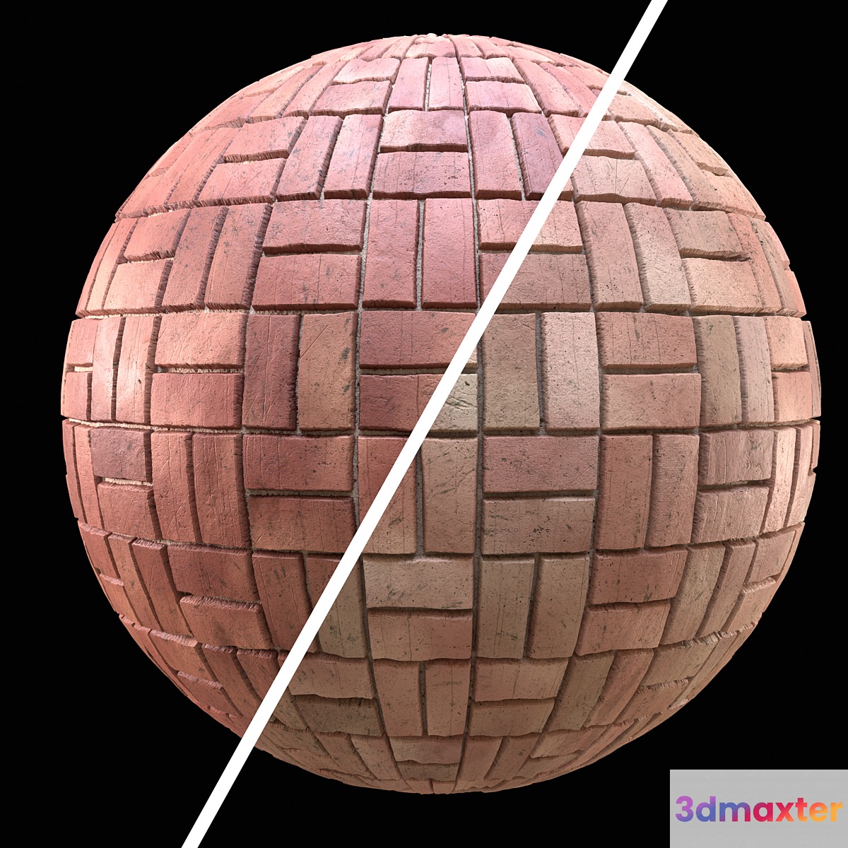 brick wall PBR texture vol 05 3D Max