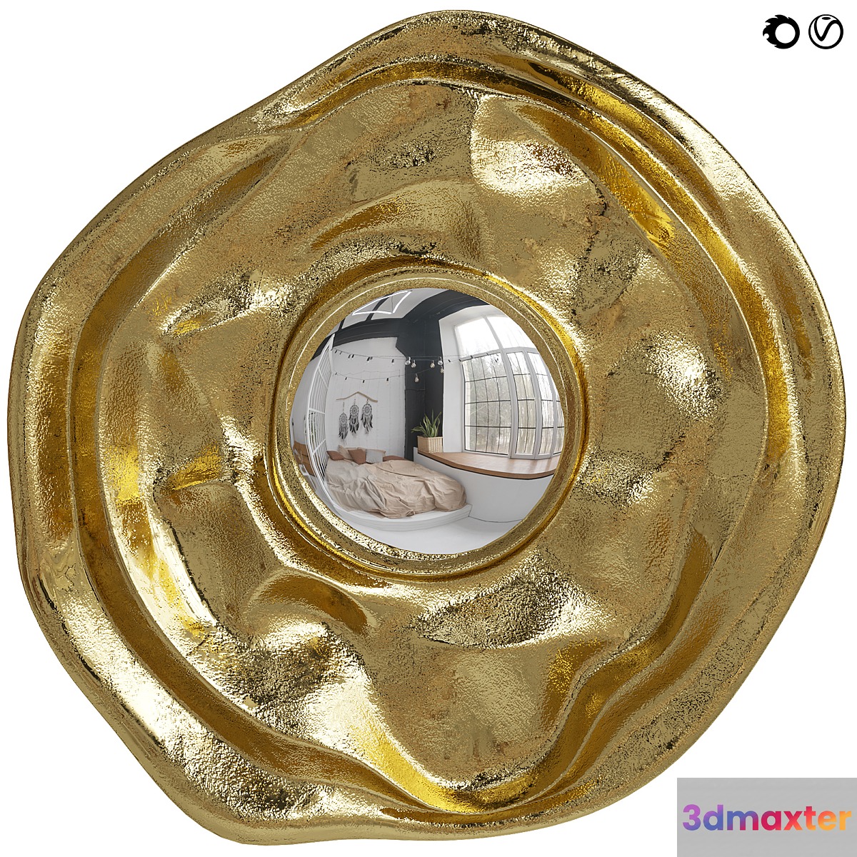 ANGRA MIRROR BOCA DO LOBO 3D Max