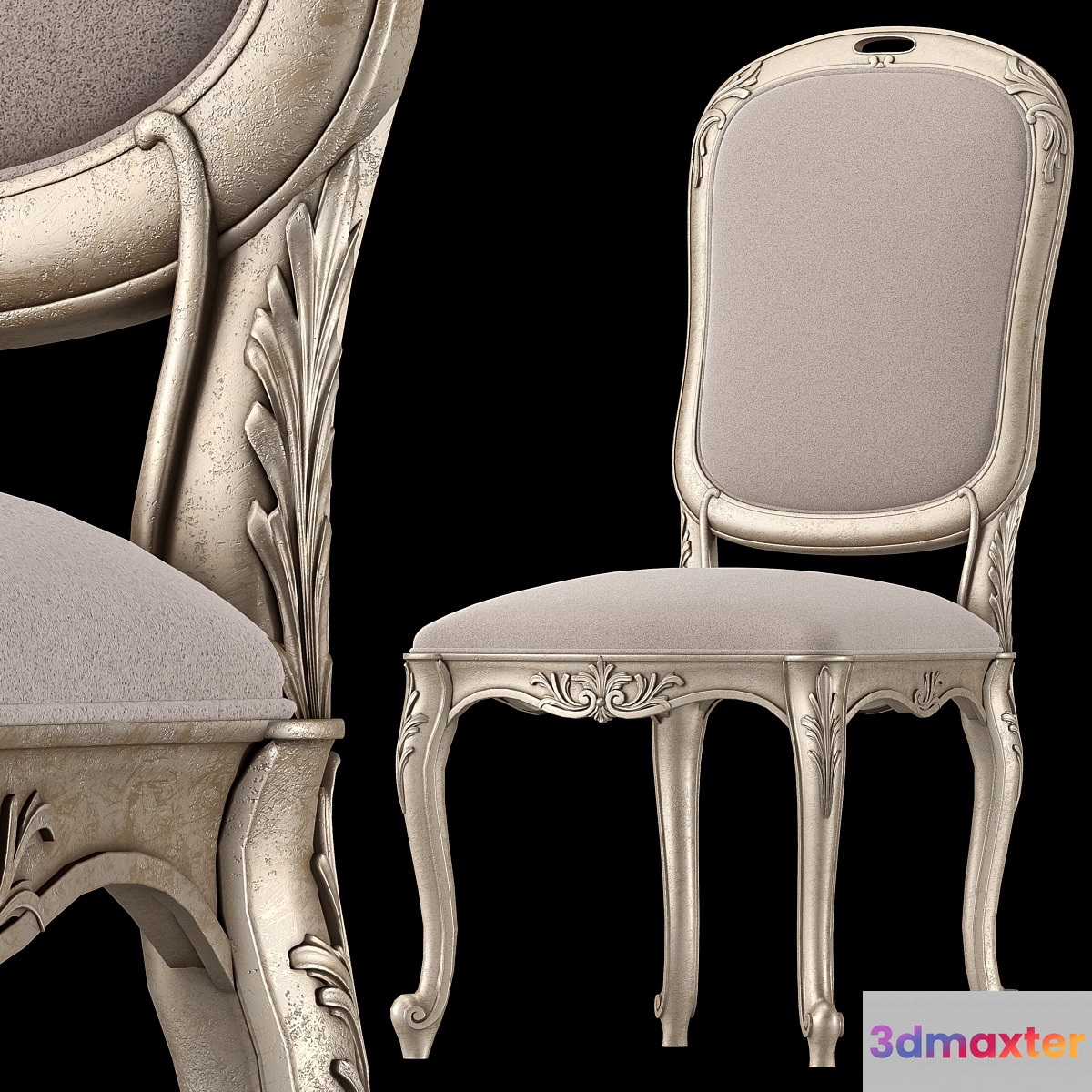 roberto giovannini chair art 1232 3D Max