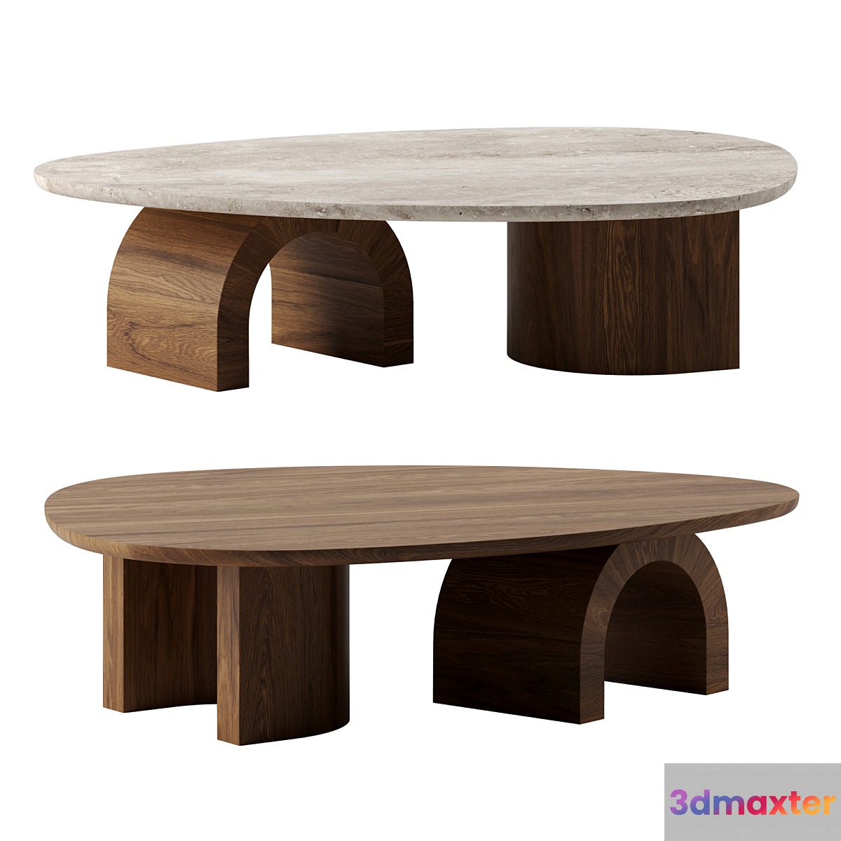 Coco coffee table by QLiv 3D Max