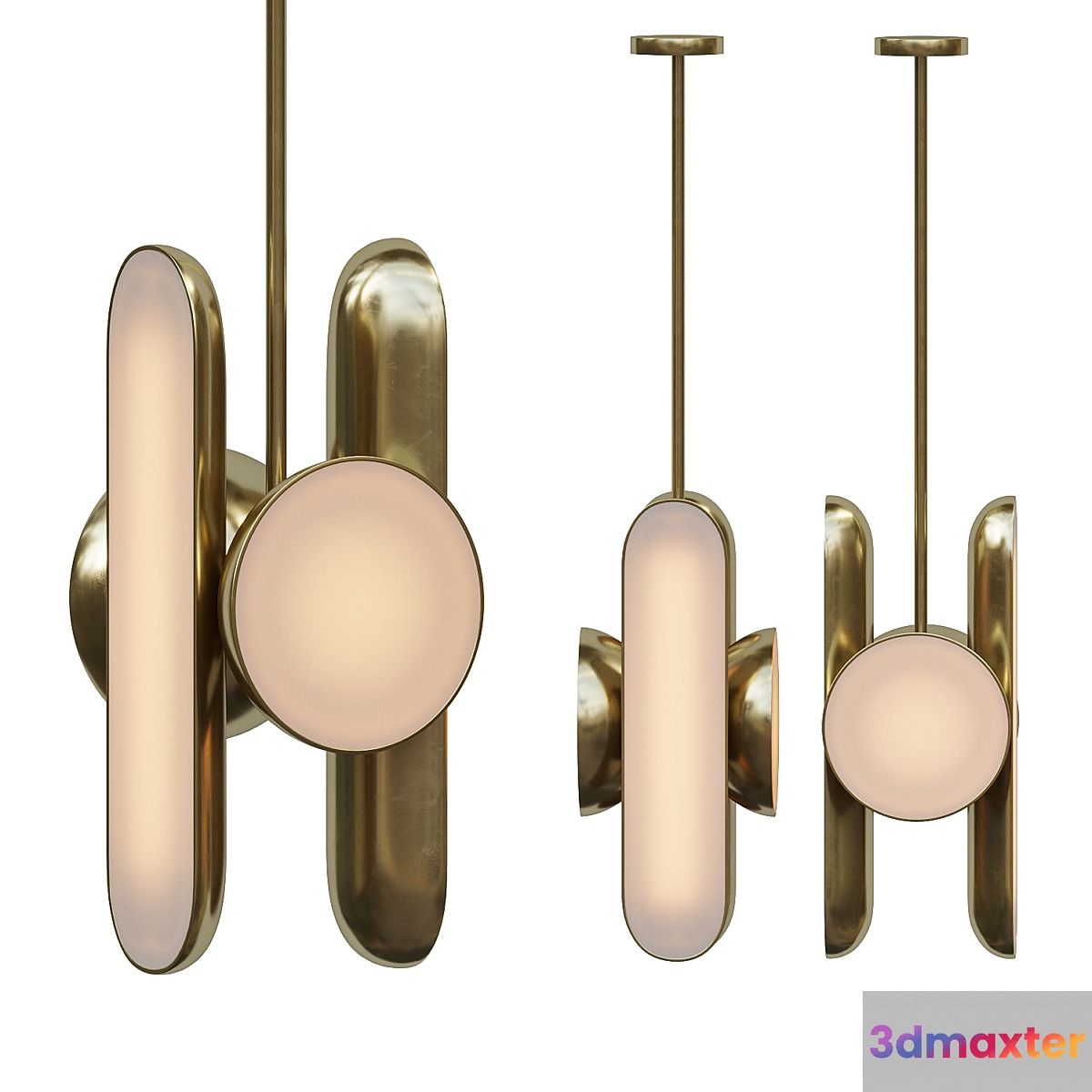 Jan Garncarek Design Aurata Suspension 3D Max