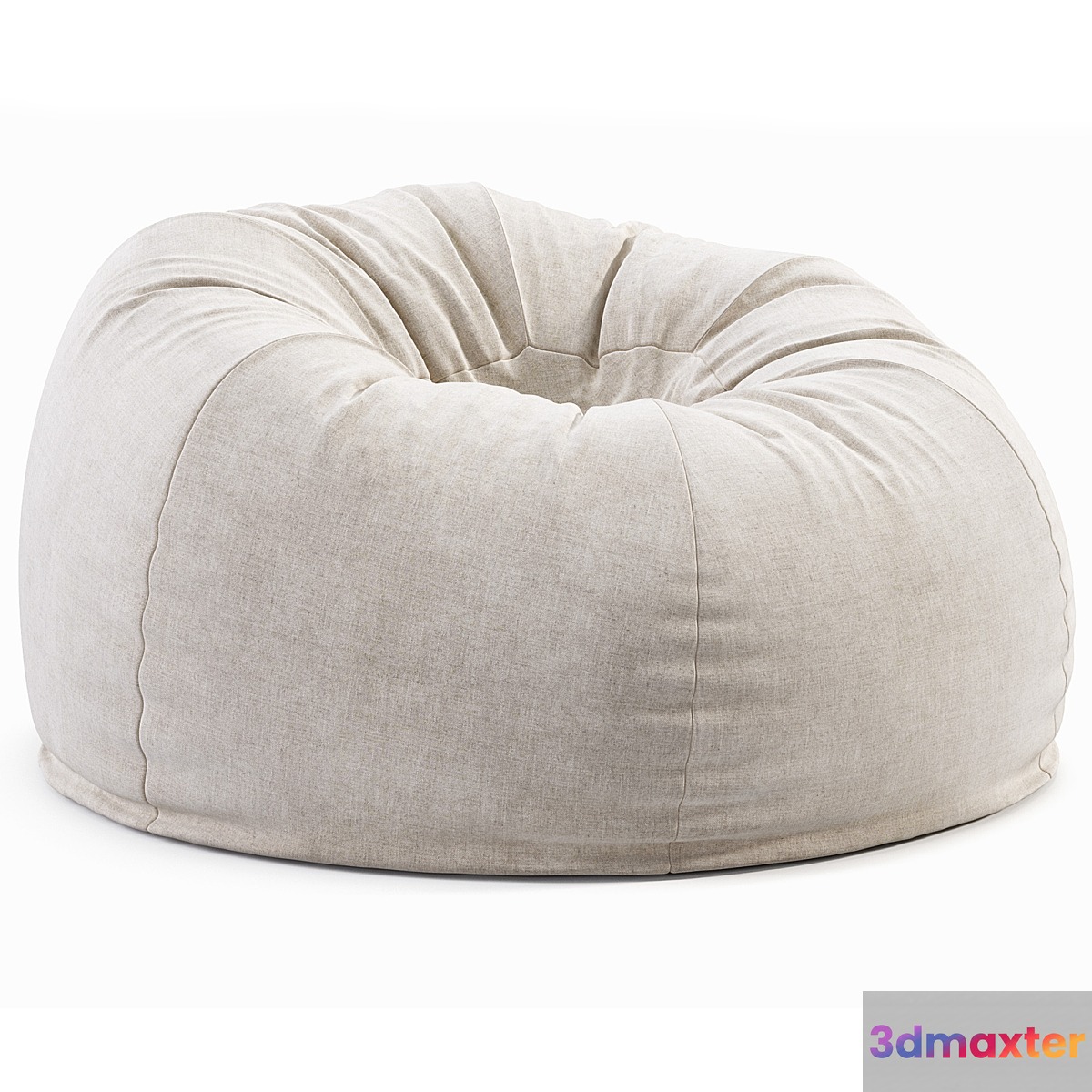 Bean Bag Chair By Westelm - No.2 3D Max