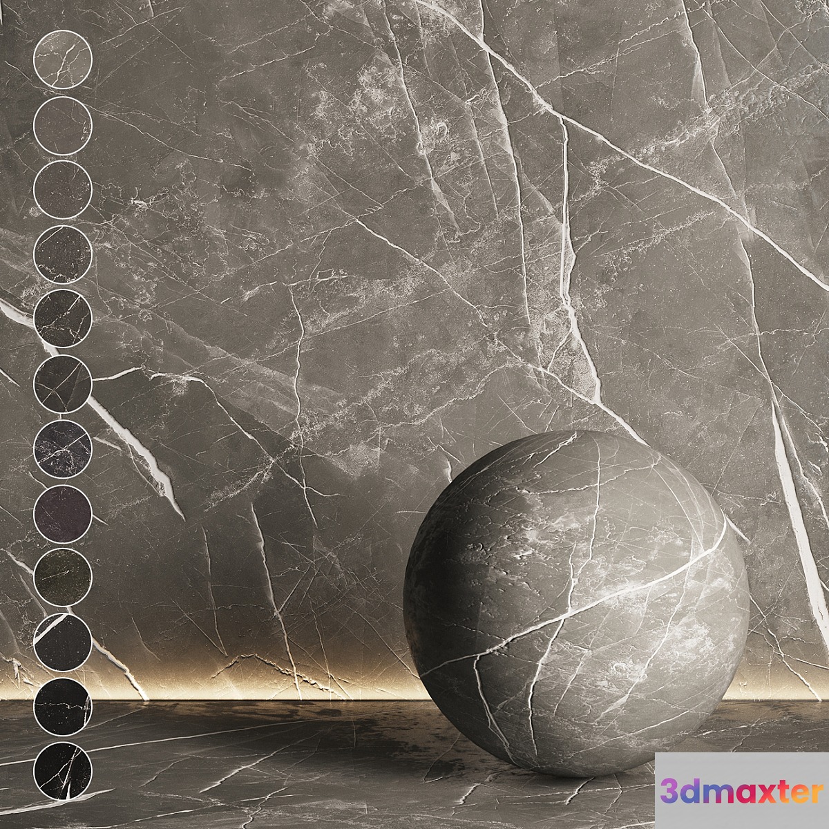 Marble of different shades №12 3D Max