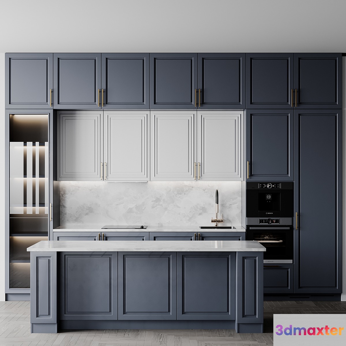 kitchen Neoclassic262 3D Max