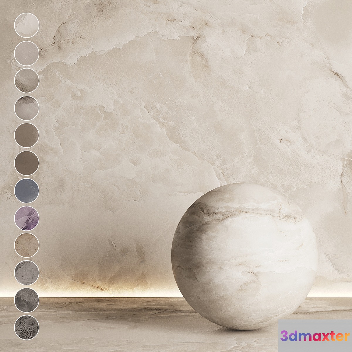Onyx seamless texture 01 3D Max