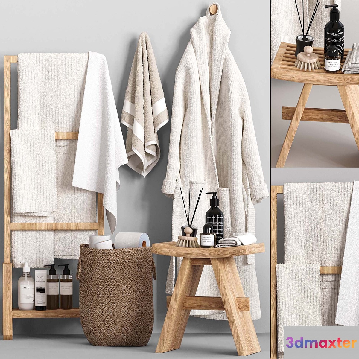Bathroom Accessories 33 3D Max