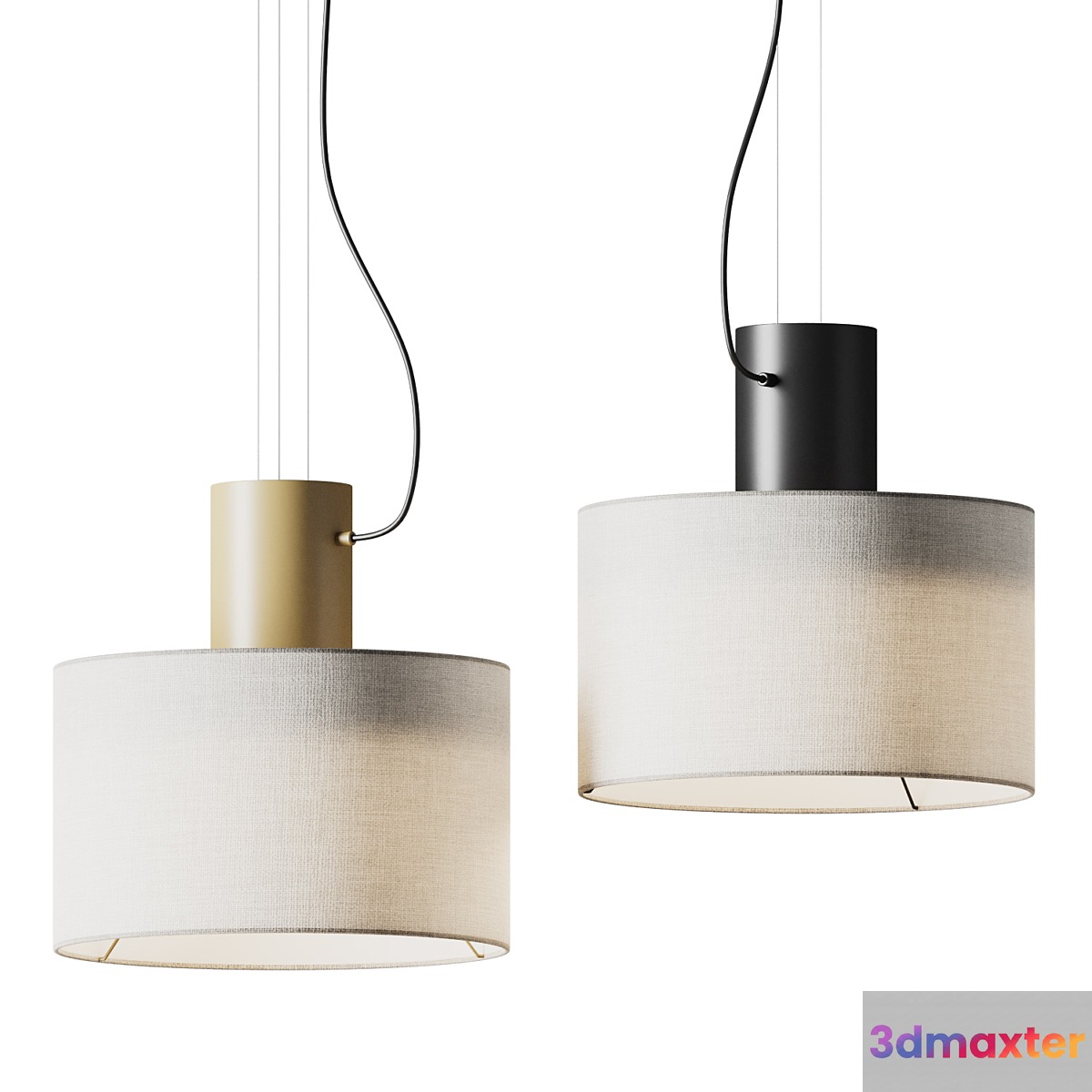 Estiluz Cyls Pendant Lamp - No.2 3D Max